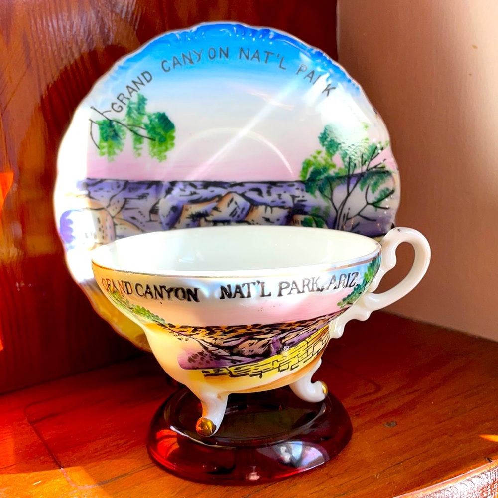 Grand Canyon Teacup and Saucer